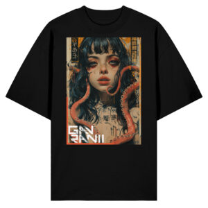Oni — (鬼) - Organic Oversized Shirt 2.0 ST/ST-16